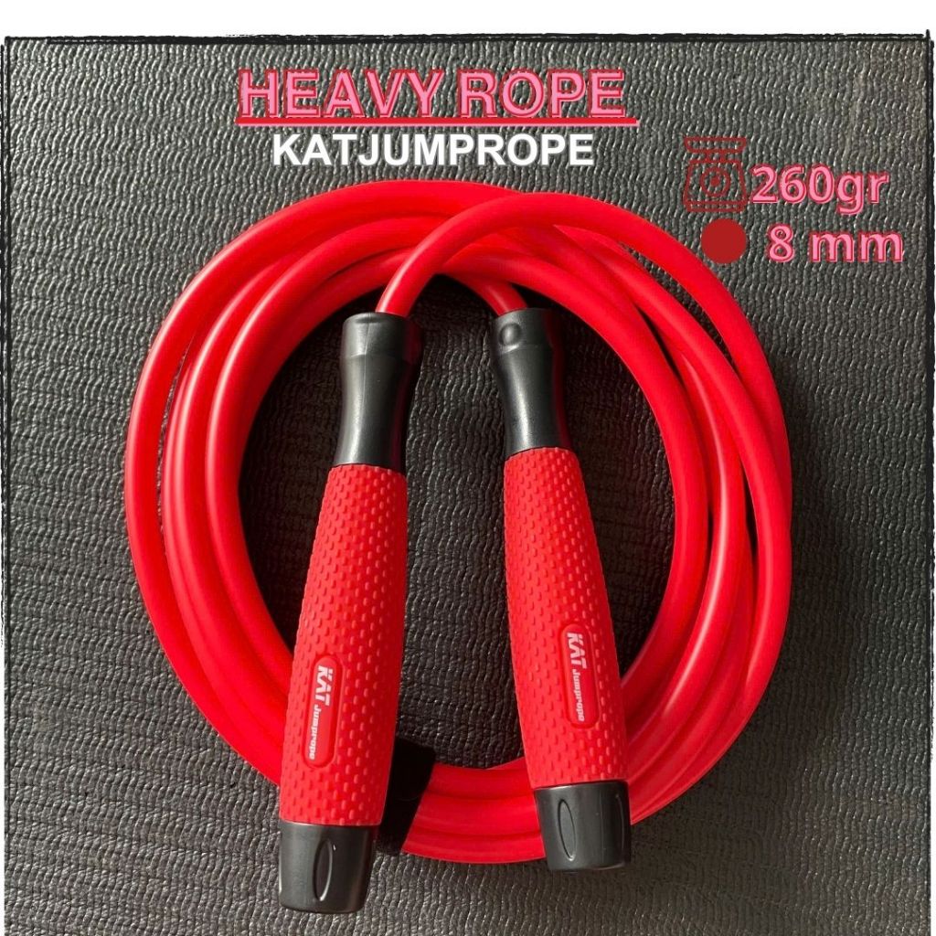 Katjumprope เชือกกระโดดฟิตเนส เชือกกระโดดฟิตเนส (weighs 225g-260g)