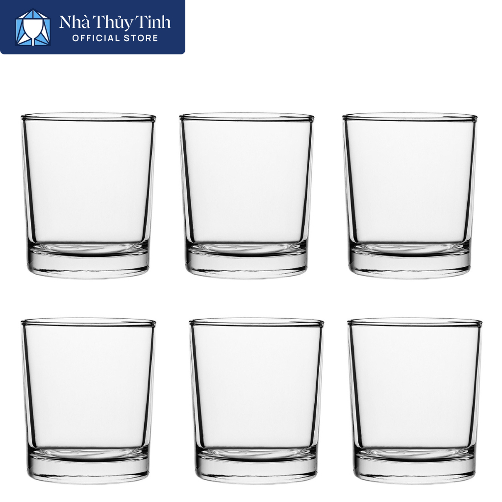 COMBO 6 SMOOTH GLASS CODE 73085 ความจุ 220มล