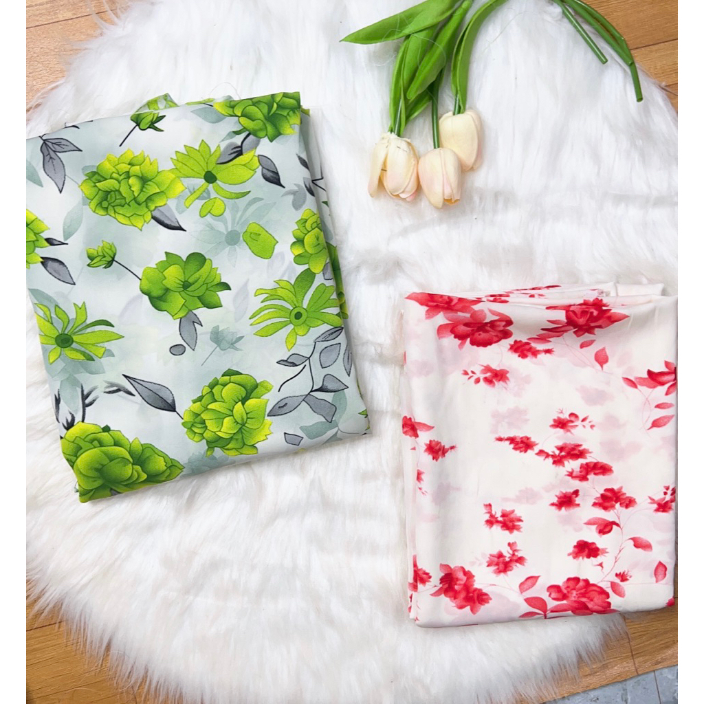 M585. ผ้าไหมมะม่วง สําหรับสูท เดรส ba... ขนาด 1.5m