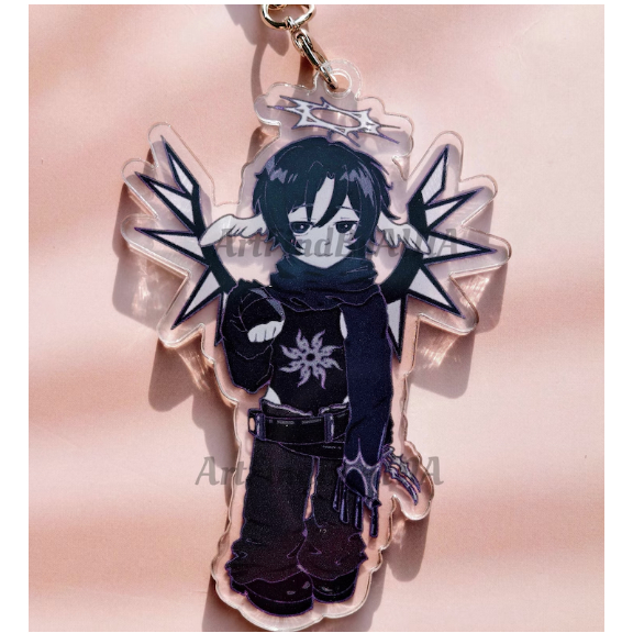 พวงกุญแจ Full Time,azure Forsaken,พวงกุญแจอะคริลิค,Azuretime