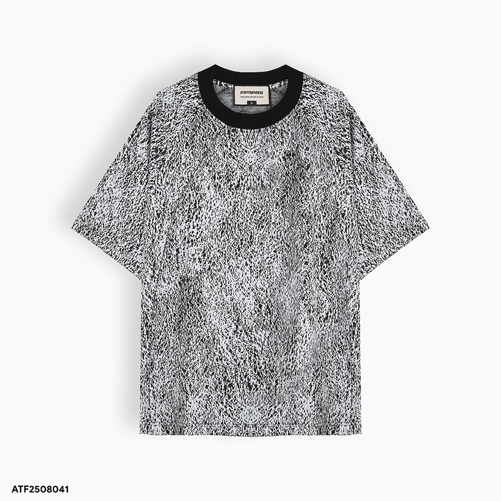 เสื้อยืด Fapas Relaxed Hoon สไตล์สตรีทเฉพาะเนื้อผ้าฝ้ายนุ่มและโปร่งสบาย