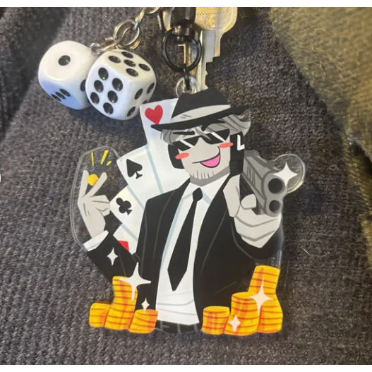 พวงกุญแจ Forsaken | Bluud, Pr3tty princess, John Doe, Chance, Guest 1337, Shedletsky, Taph, Dusekkar