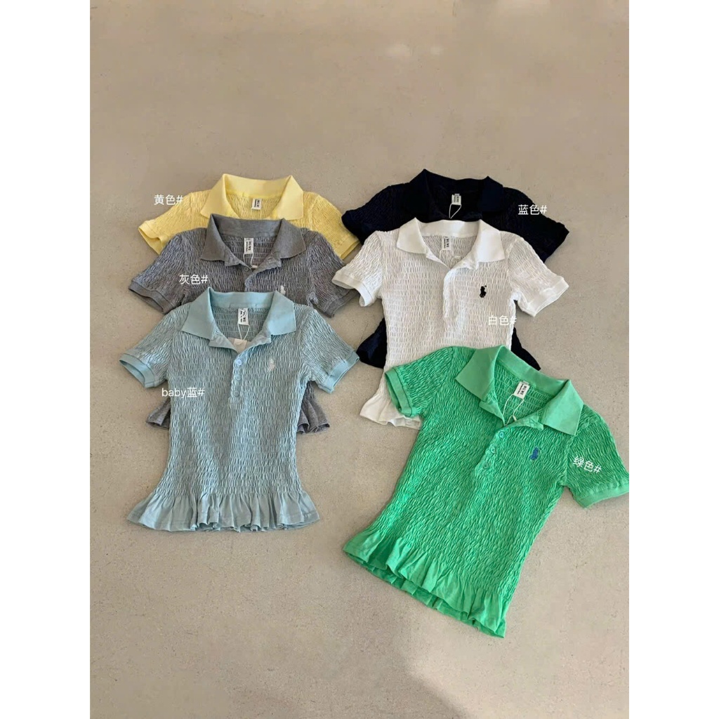 เสื้อโปโล WG.WE โลโก้ม้า - A0362