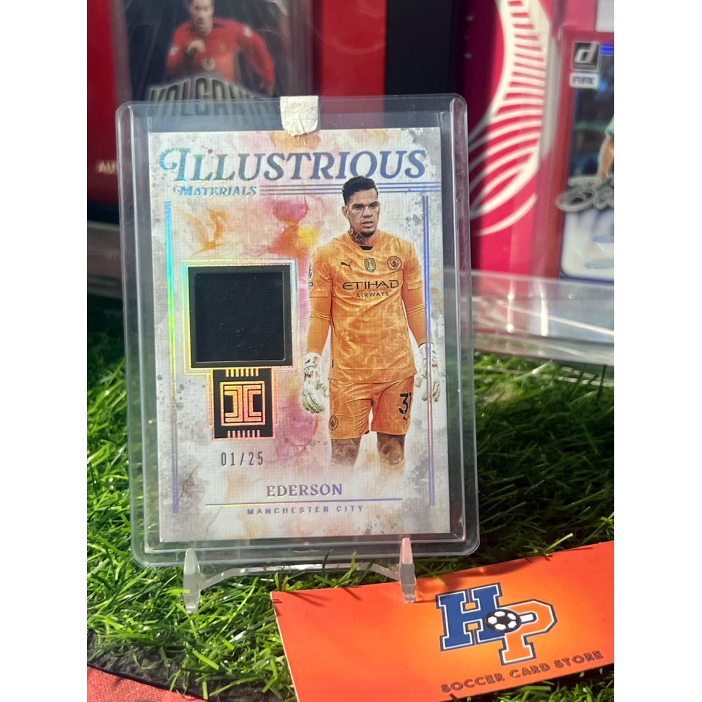 การ์ดฟุตบอล Ederson ชิ้น 01/25 Panini Impelcable 2024/25