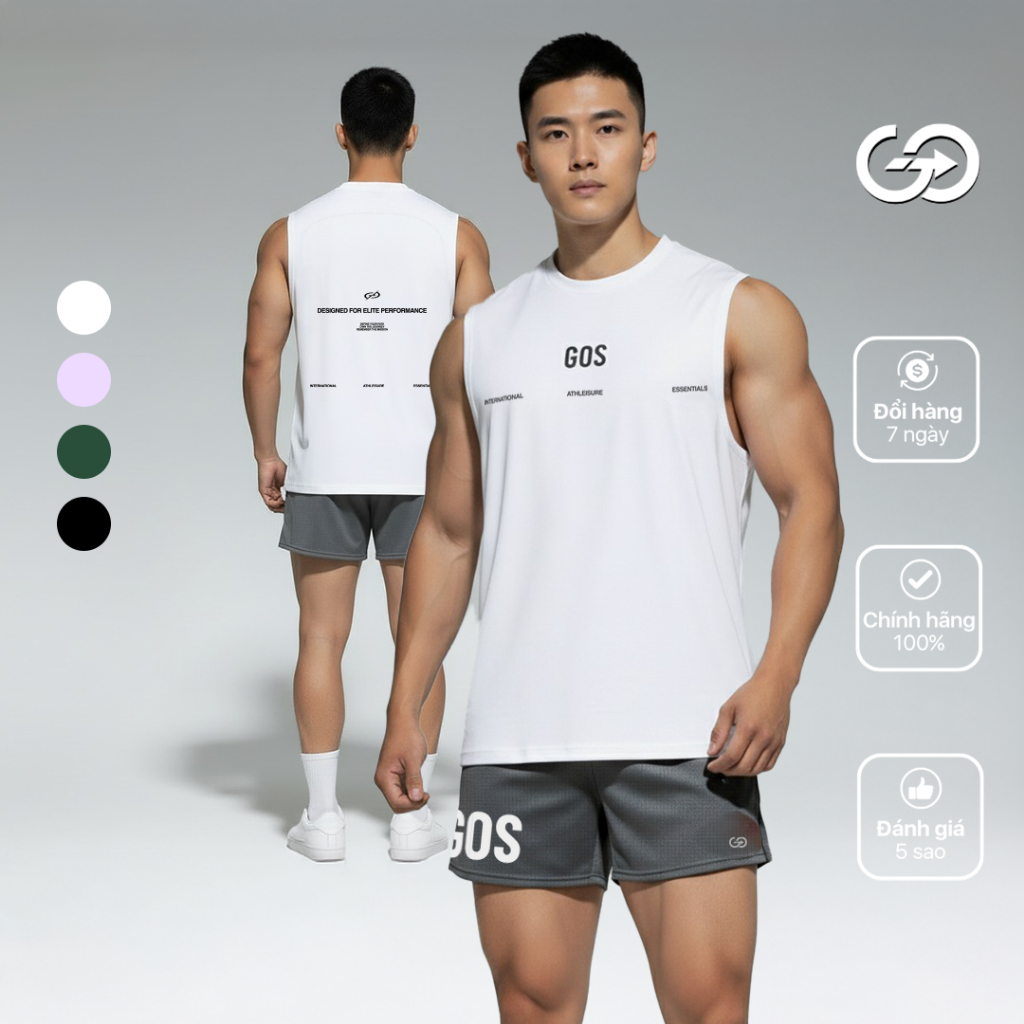 GOS Layback S21 เสื้อกล้ามกีฬา