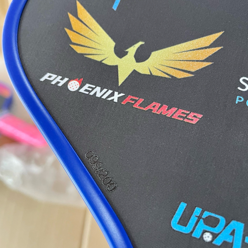 (NFC) ไม้แบดมินตัน Proton Flamingo 16 มม. พร้อมพื้นผิวคาร์บอนหยาบสุด - รูปที่ 2