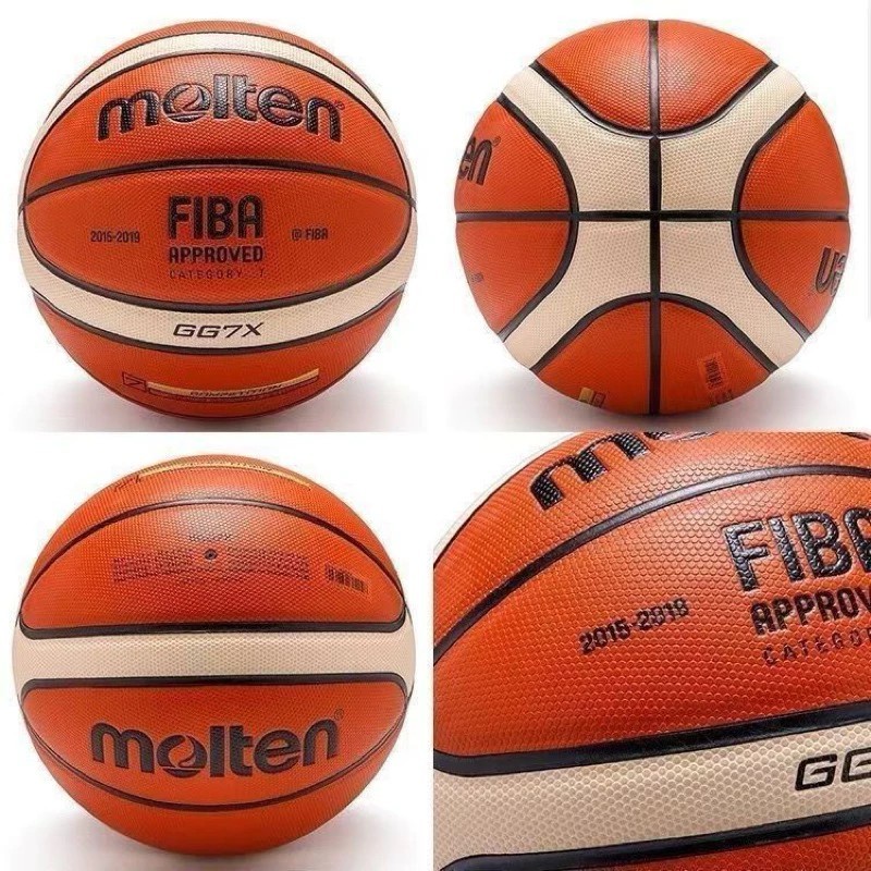 Molten GG5X,GG6X,GG7X บาสเก็ตบอลหนัง-ขนาด 5, 6,7