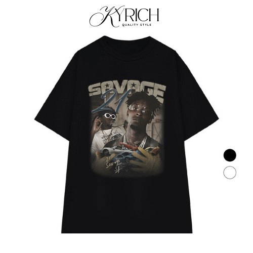 Kyrich Premium Tee Savage 21 กราฟิก