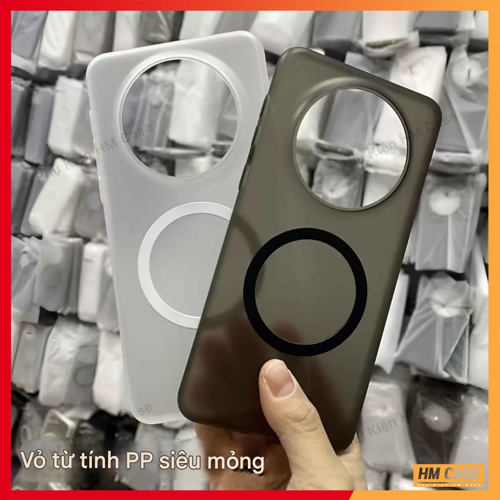 เคส PP แม่เหล็กบางพิเศษสําหรับ Vivo X200 Pro / X200 Pro Mini / X200S / X200 Ultra – Matte, Anti-Fing