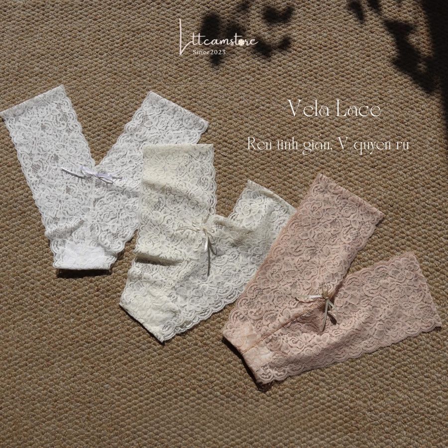 แฟชั่นสตรี เซ็กซี่ กางเกงชั้นในลูกไม้รูปตัว V สุกเกินไป Vela Lace LTT CAMSTORE Freesize stretch Lace