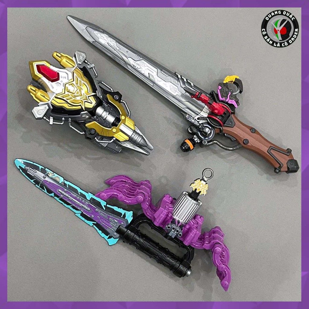 ฟิกเกอร์ของเล่นของแท้ DX Ohger Calibur - Komo Slayer - Ohsama Sentai KingOhger