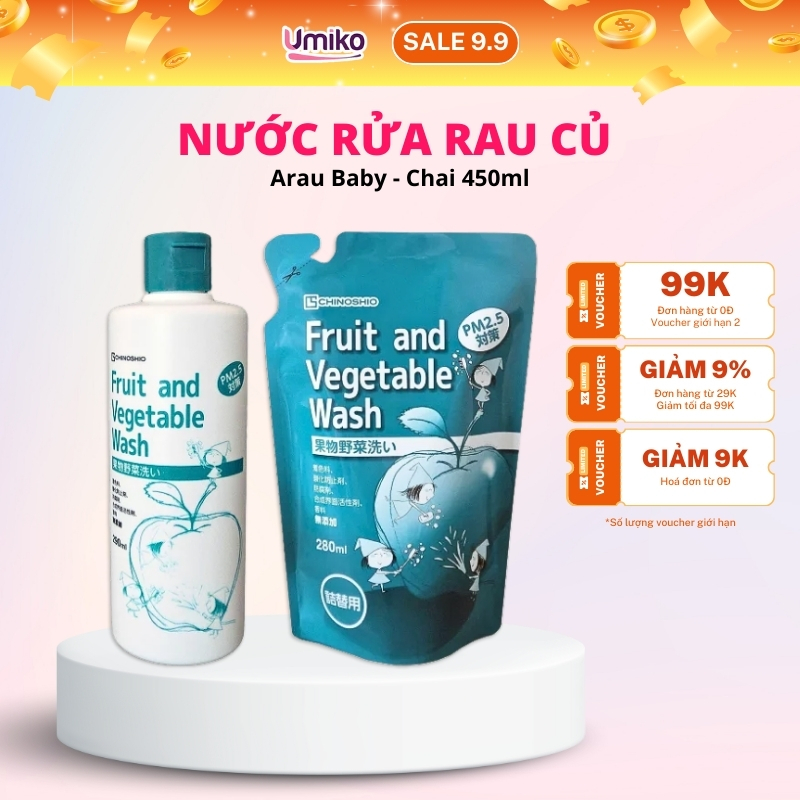 Chinoshio น้ําแช่ผักผลไม้ญี่ปุ่น ทําความสะอาดอาหารได้ทั้งครอบครัว - Umiko