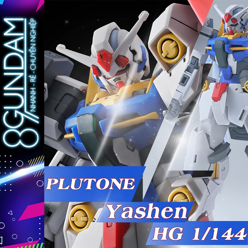 HG 00 Plutone Fighter Assembly Model (มีสติ๊กเกอร์น้ํา)