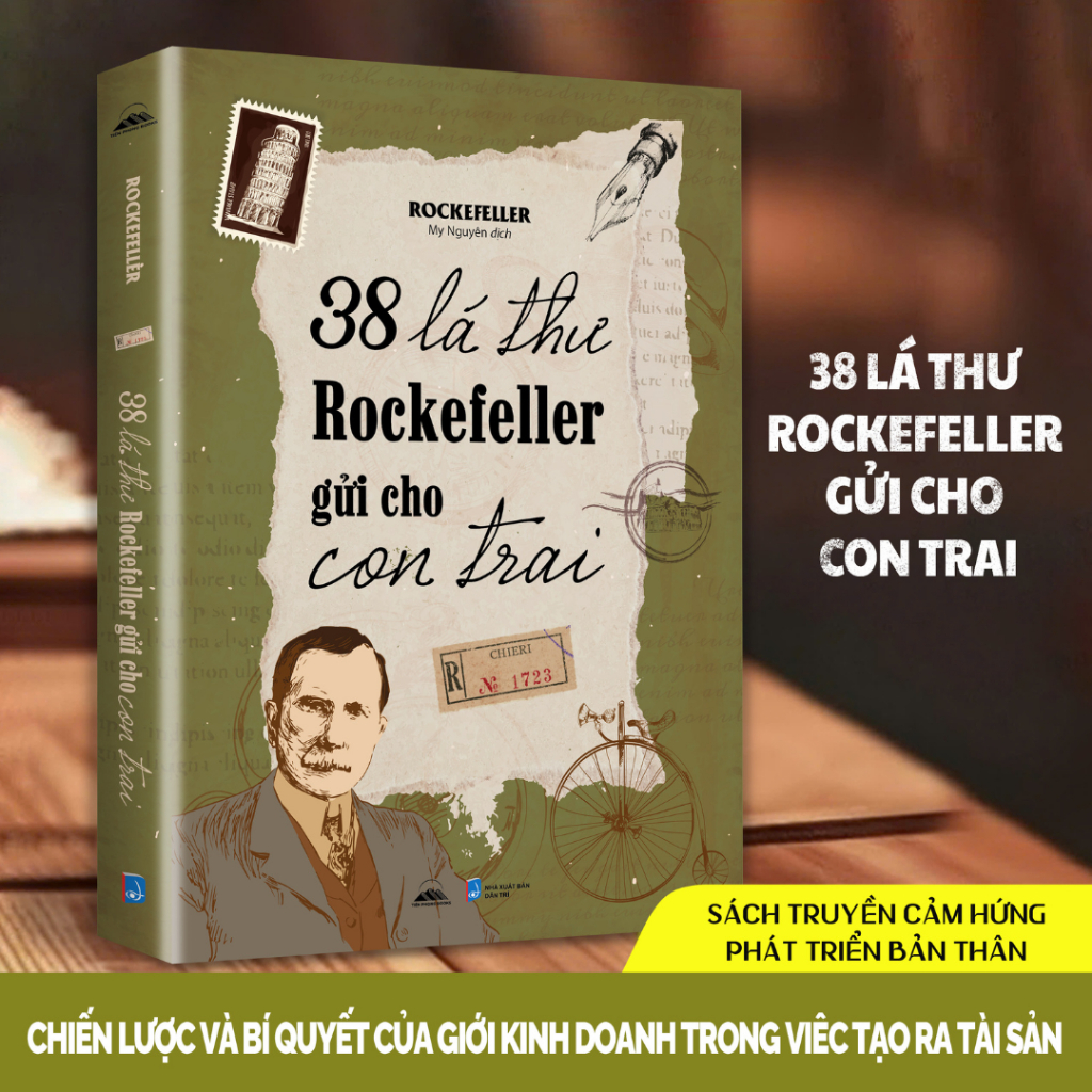 หนังสือ - 38 ตัวอักษร Rockefeller สู่ลูกชายของเขา, หนังสือ Tien Pong