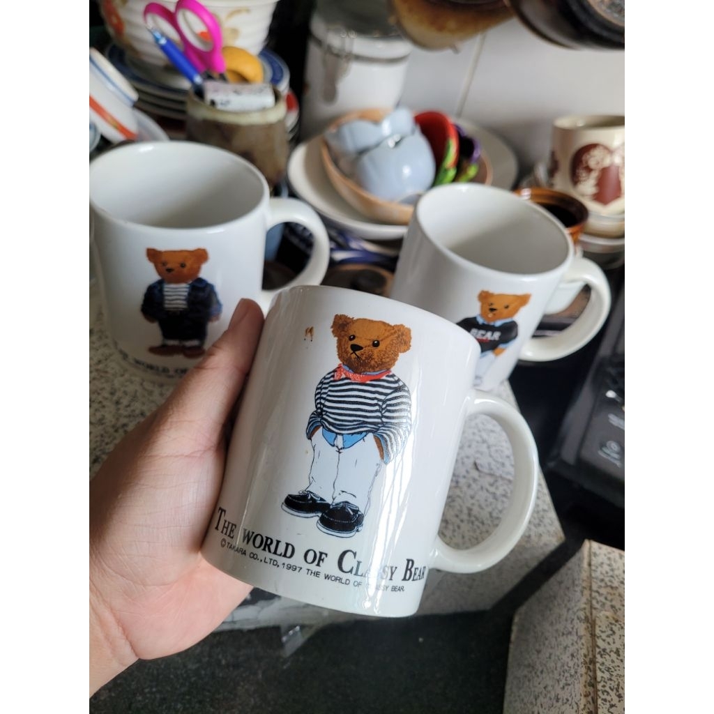 รวมถ้วย The world of Classy Bear Fullbox และไม่มีกล่อง