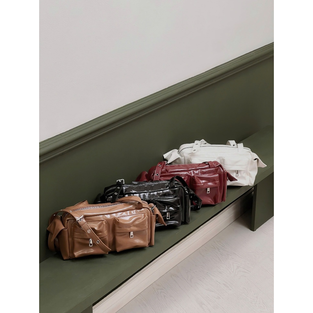 NEON BAG - JOEY crossbody BAG ทําจากหนัง PU นุ่ม เหมาะสําหรับออกไป ปาร์ตี้เบาๆ และไปทํางาน