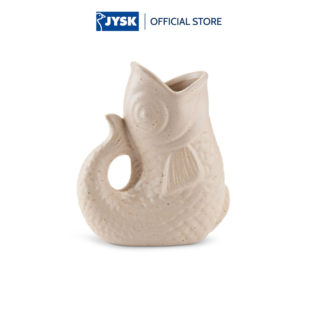 ดอกไม้ vase | JYSK MADSEMIL | ดินเหนียว | ทรายทองคํา | R9xS15xH18ซม