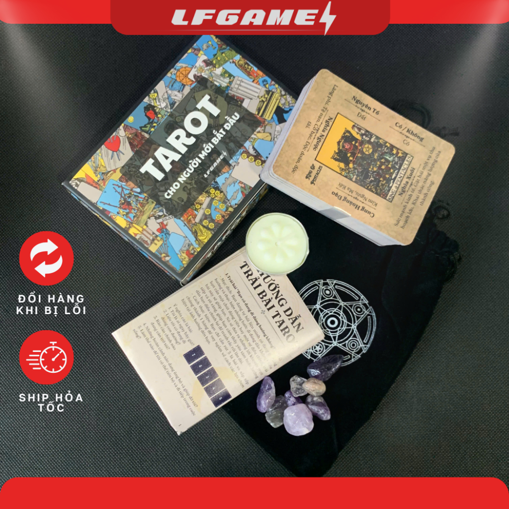 TAROT Combo สําหรับผู้เริ่มต้นเรียนรู้ Tarot เวอร์ชั่น Tarot Tarot smith รอเวียดนาม