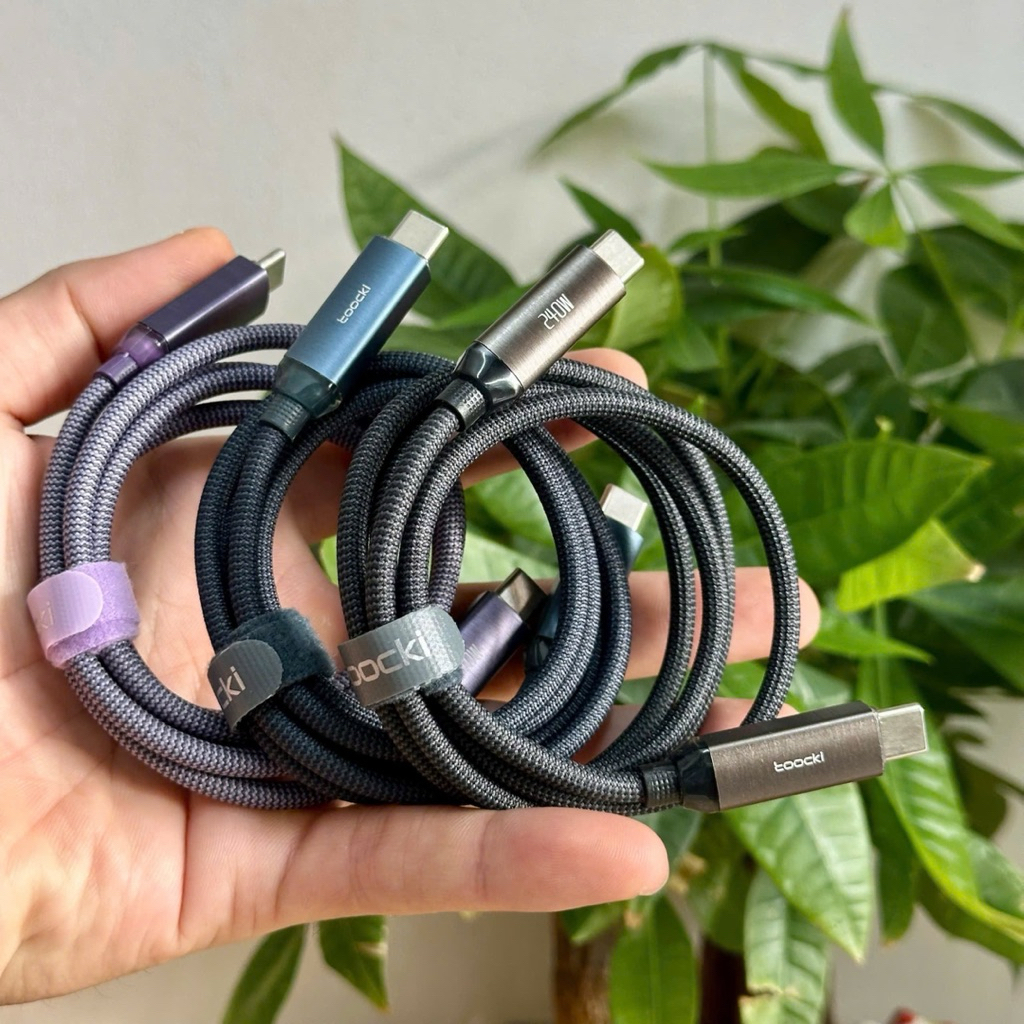 สายชาร์จเร็ว Toocki Brand 240W C to C รองรับ PD3.1 การชาร์จหลายอุปกรณ์