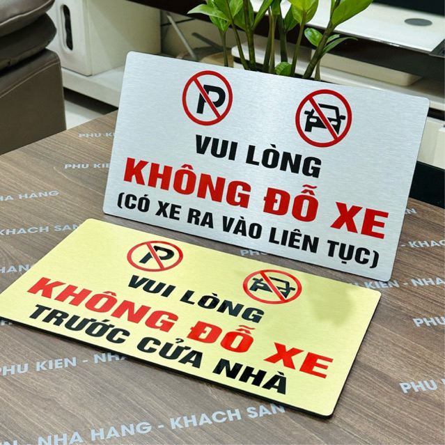 NO PARKING HERE - PARKING HERE - PARKING HERE - ป้ายห้ามทําจากอลูมิเนียมขูดคุณภาพสูง