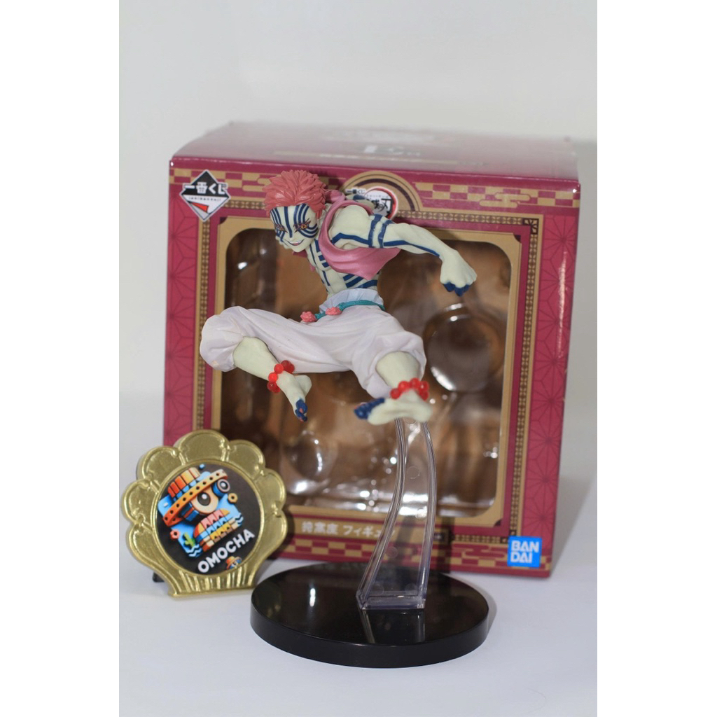 ของแท้ BANDAI 2ndF Kimetsu No Yaiba ️AKAZA ️โมเดลรางวัล Ichiban kuji E