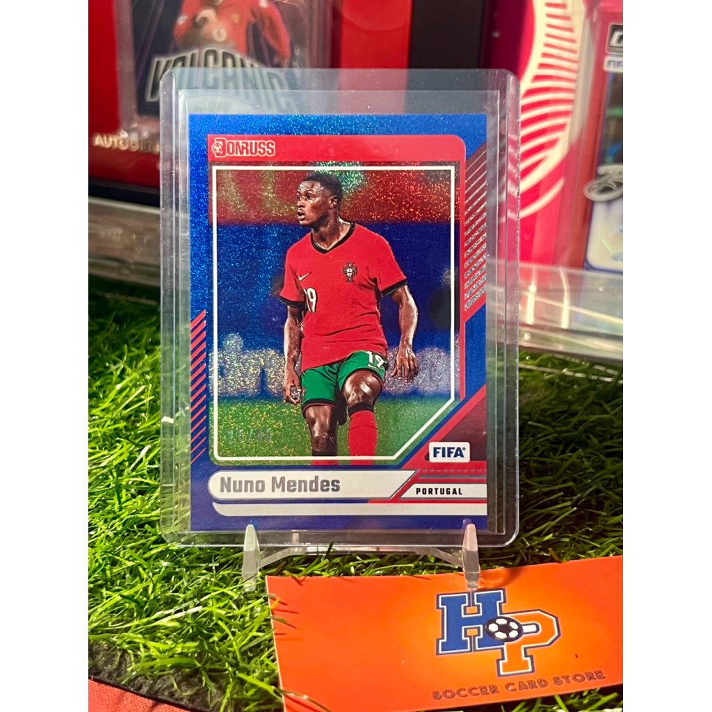 การ์ดฟุตบอล Nuno Mendes /49 Panini Donruss 2024/25