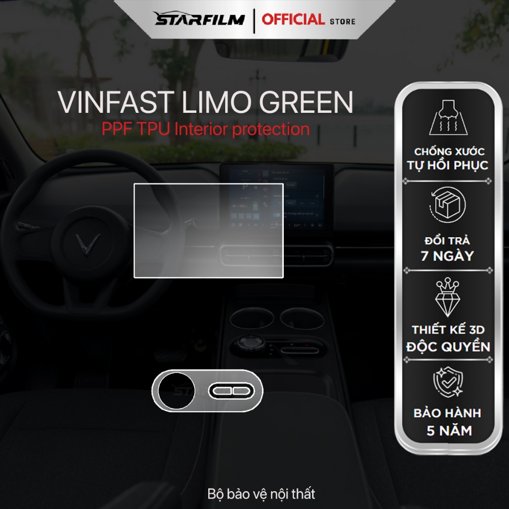 VINFAST LIMO GREEN PPF TPU STARFILM ที่รักษาตัวเอง
