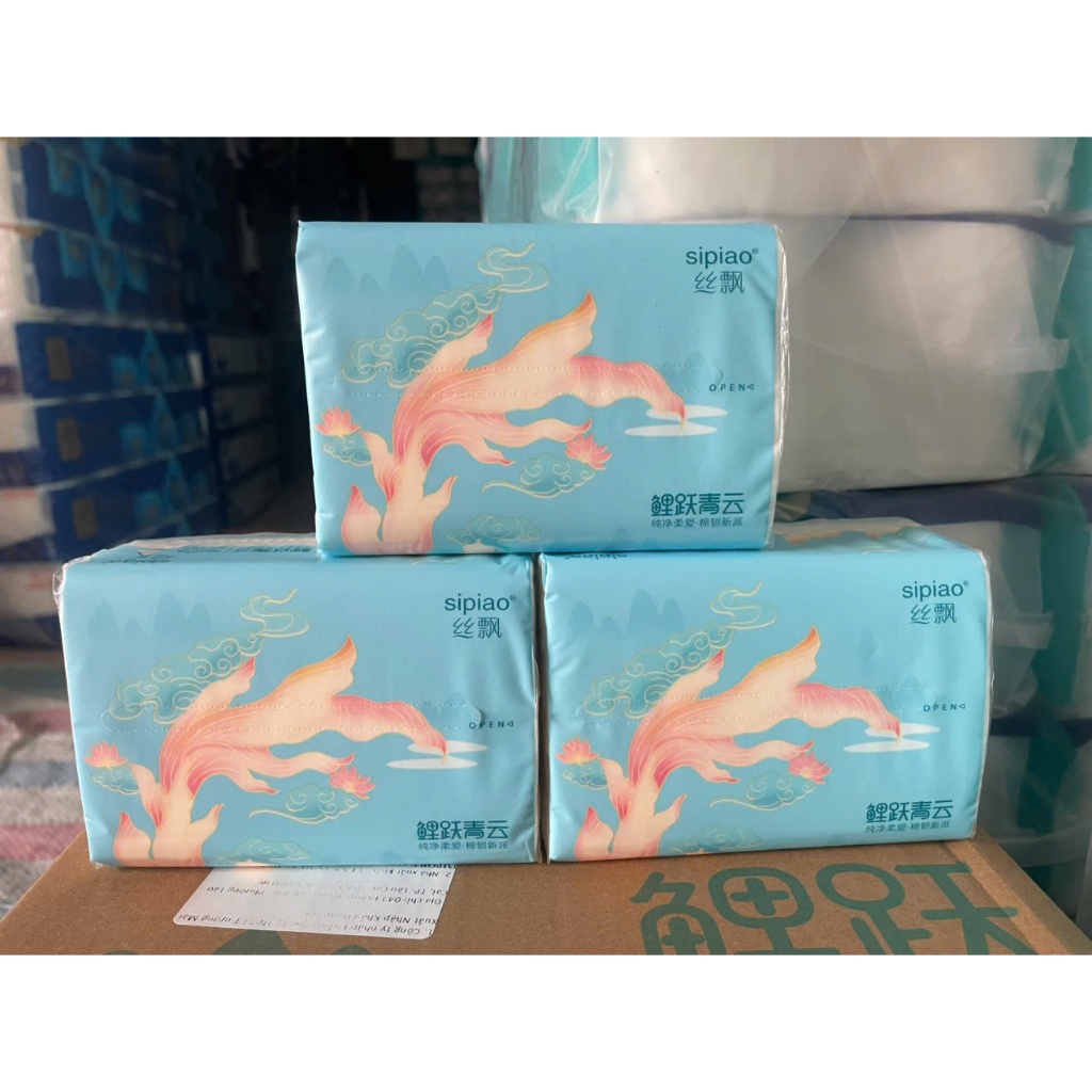 1 กล่อง 20 ถุงของกระดาษกระดาษ, การ์ดมังกร, SIPAO TISSUE