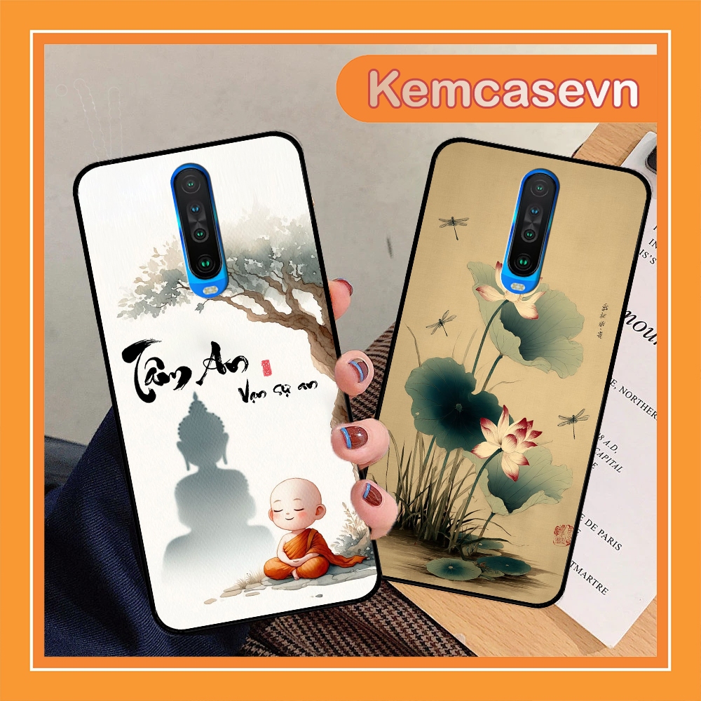 Xiaomi Redmi K30 - K30 5G - K20 - K20 Pro Case พิมพ์ด้วย Tam An Nhien ขอบสี่เหลี่ยมราคาถูก