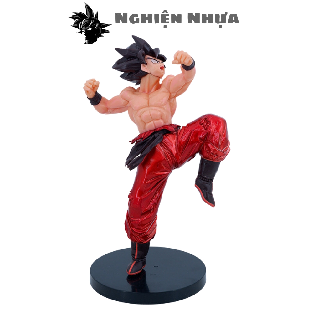 Goku Model ไม่มีเพดานในรัฐการต่อสู้ - สูง 22cm - น้ําหนัก 300gram - DragonBall - พร้อมกล่องสี