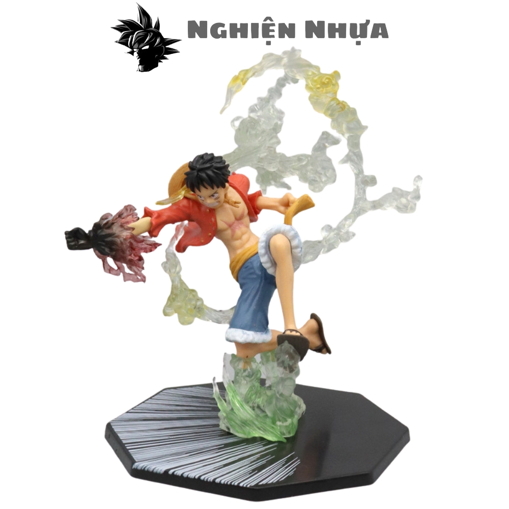 โมเดลลูฟี่เกียร์ 2 ฮากิ สินค้าปกติไม่มีข้อความ - ชุด Fzero - ONE PIECE - ไม่มีกล่อง