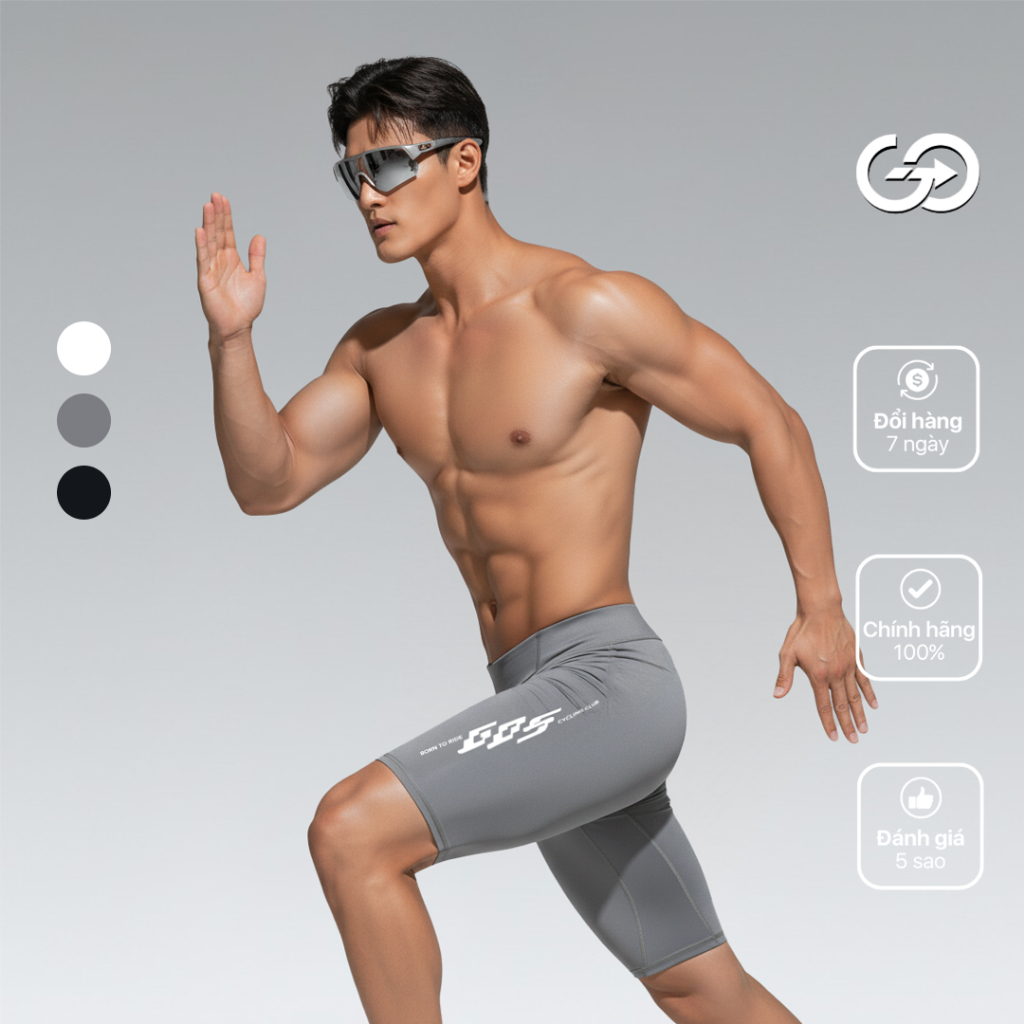 GOS ULTRA+ S18 เลกกิ้งกีฬาผู้ชาย