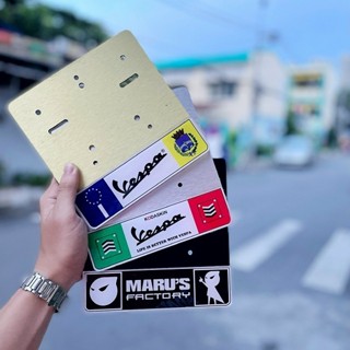 ฐานป้ายทะเบียนสไตล์ยุโรปสําหรับ Vespa Sprint Primavera LX GT…