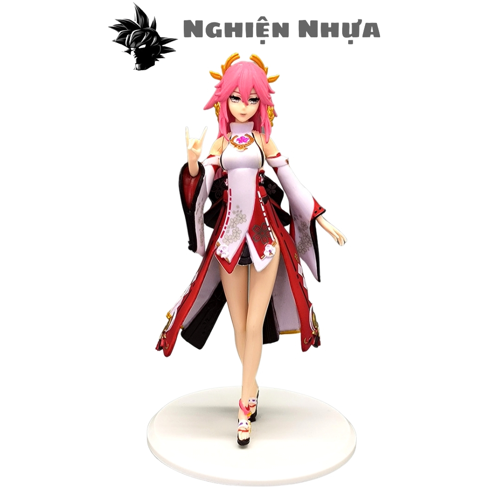 ฟิกเกอร์ Genshin Impact YAE MIKO สวยมาก - สูง 19cm - น้ําหนัก 150gr - ฟิกเกอร์ Genshin Impact - พร้อ