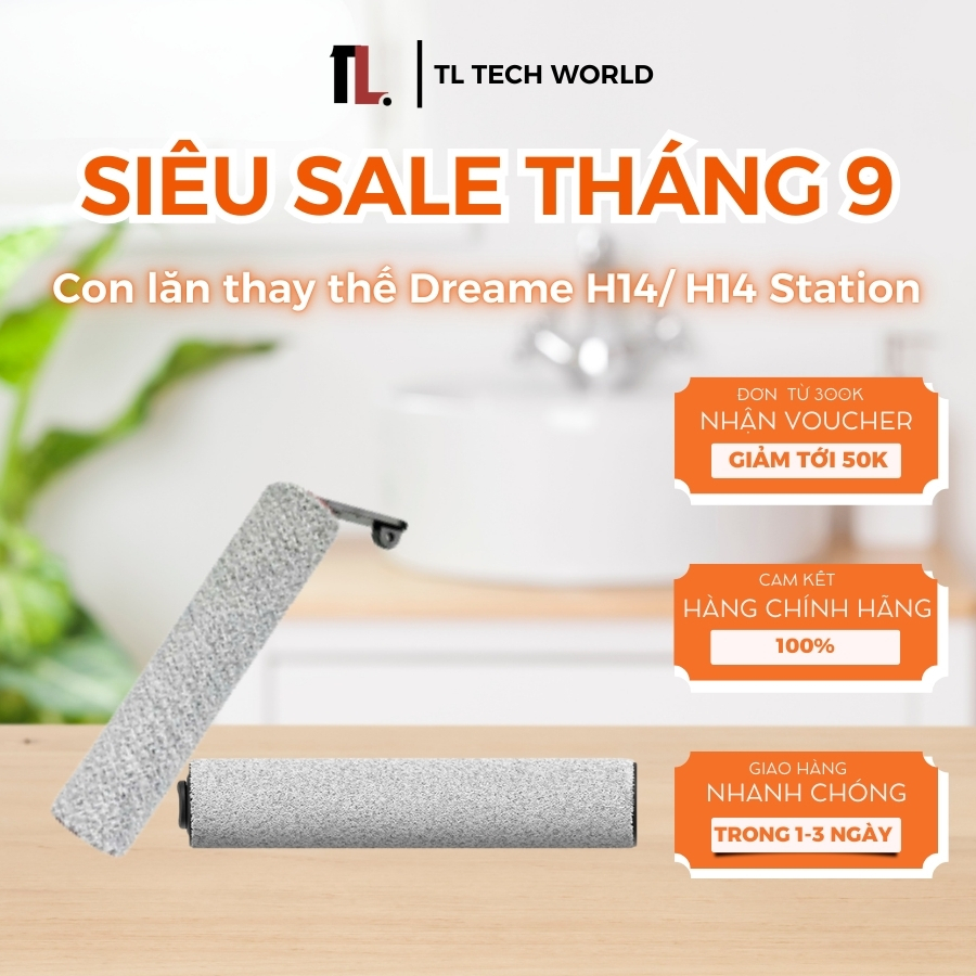 Dreame H14/H14 กล่องลูกกลิ้งสถานี - คุณภาพสูง สินค้า - ของแท้ 100% - TL Tech World