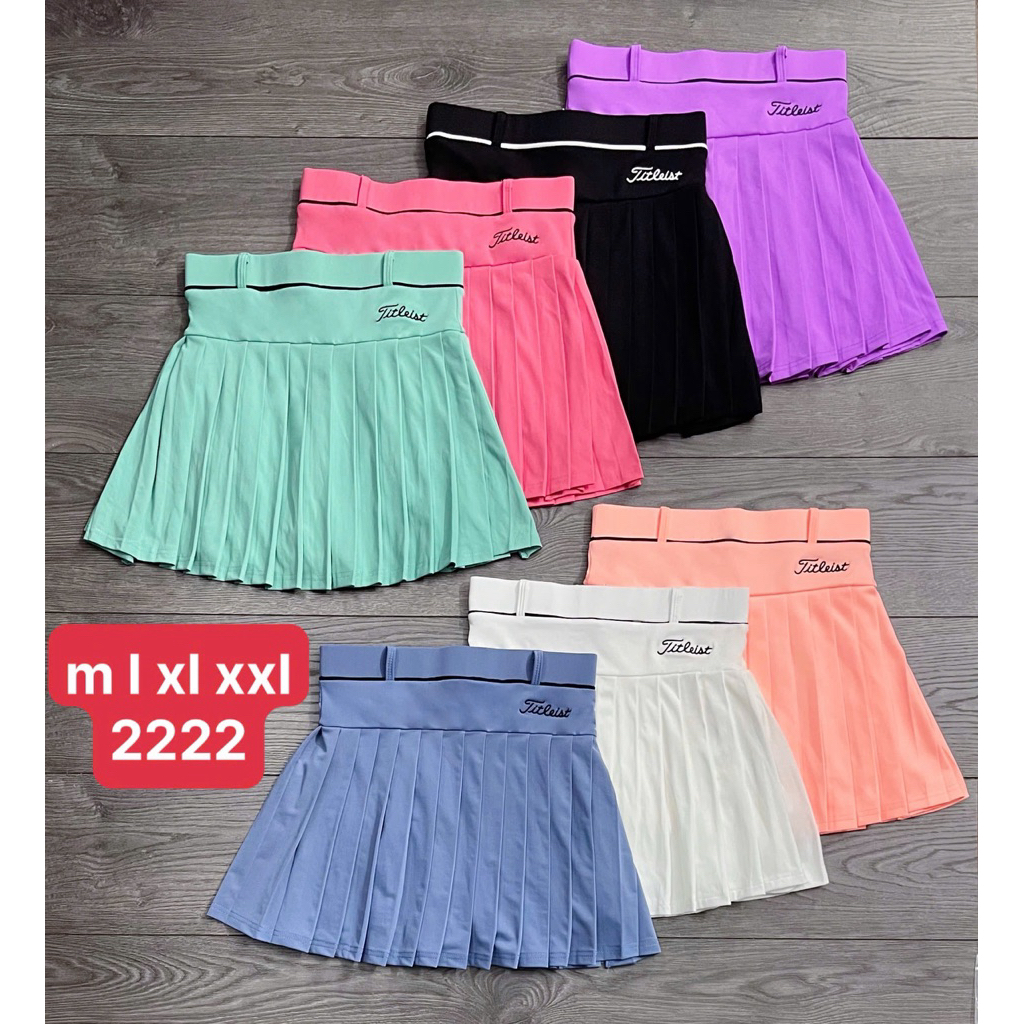 SKIRTLEBALL TENNIS GOLF BADMINTON HIGH-WAIST PLEATED TK1