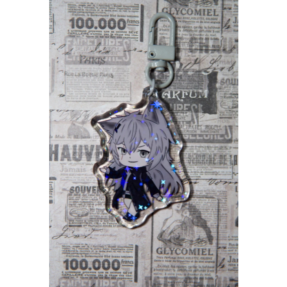 Lappland จากพวงกุญแจอะคริลิคแฮนด์เมด Arknights