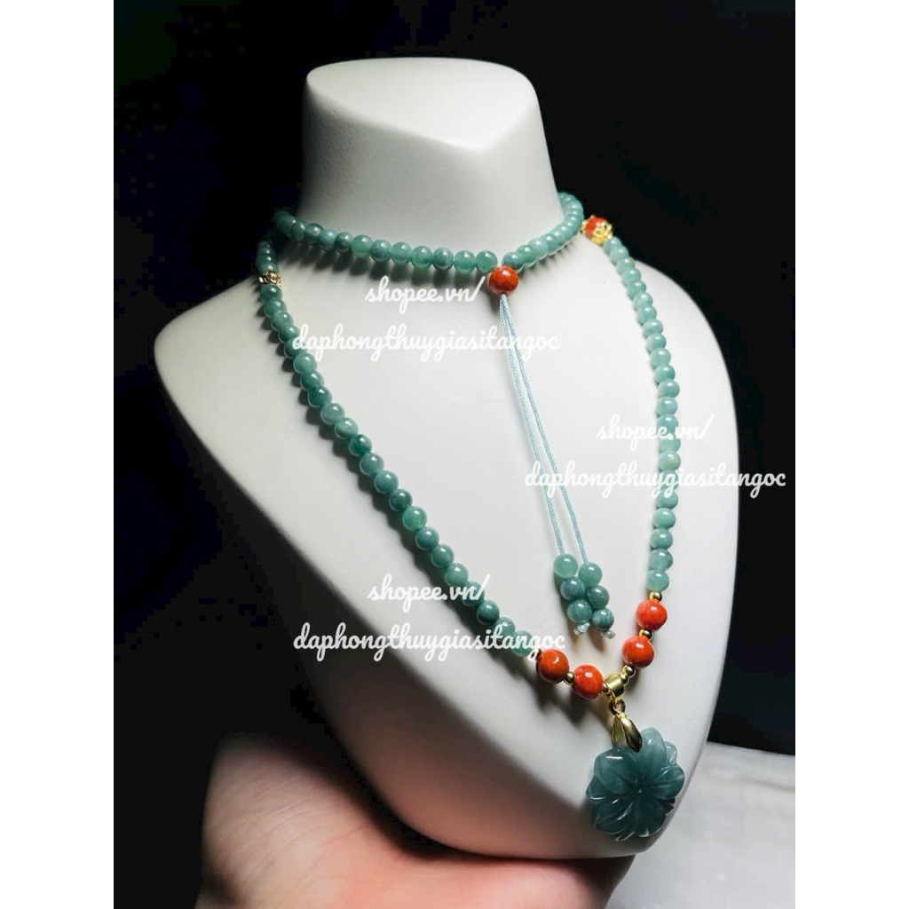 ลําแคมทะลุผสม สร้อยคอ Hoa Sdp แบบ A