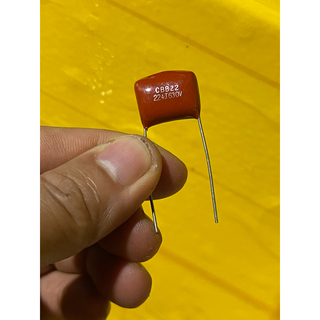 Combo 3 คาปาซิเตอร์ 224j 630v - บริษัทเหลว - ชนิดดี