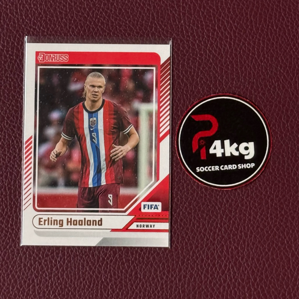 [GENUINE] Erling Haaland Dominus FIFA 2024/25 Football Card (ฟรีการ์ดสุ่ม + toploader + แขน)