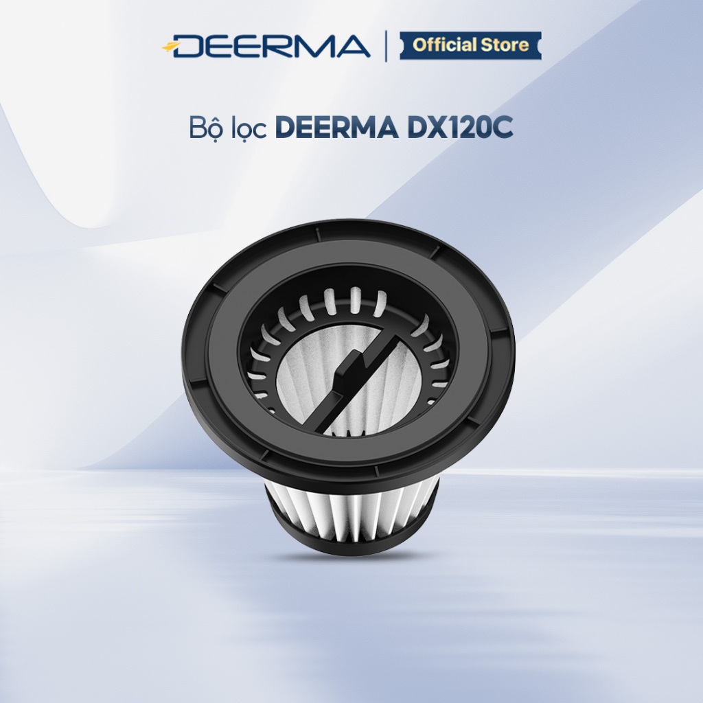 แผ่นกรองสําหรับ Deerma DX120C, DX118C, Dx115C, แผ่นกรอง Hepa สําหรับเครื่องดูดฝุ่น Deerma DX120C