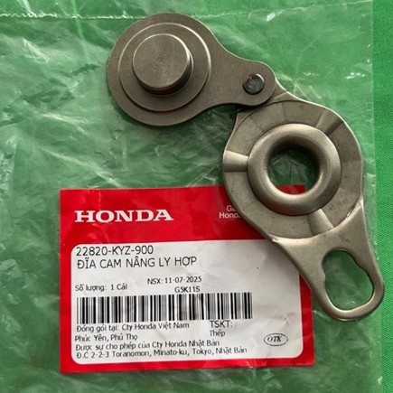 แผ่นลูกเบี้ยวยกคลัตช์สําหรับ Future neo, Fu x, Fu 2, fu fat รถอื่นๆบางรุ่น, รหัสอะไหล่แท้ 22820KYZ90