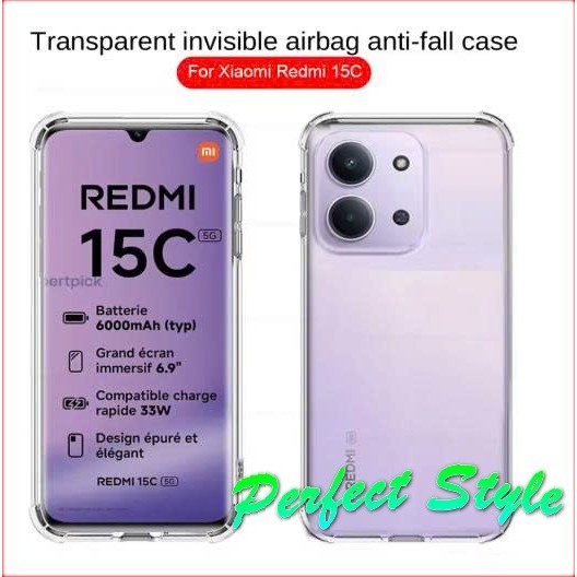 เคสกันกระแทกสําหรับ Xiaomi Redmi 15 15C Redmi15 Redmi15c