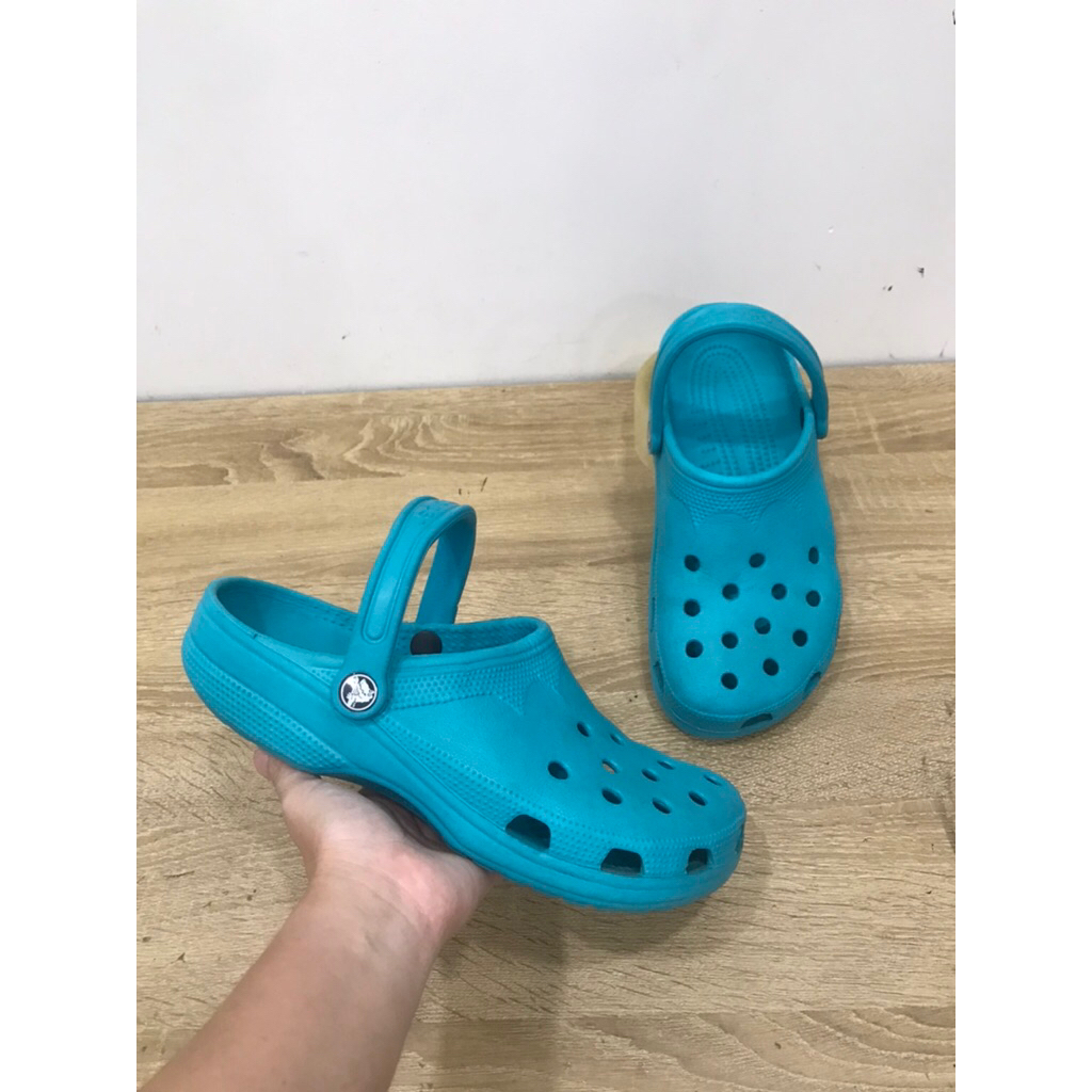 Crocs อ่าง 2 มือ ไซส์ M8-4/42 ใหม่เอี่ยม ภาพถ่ายจริง