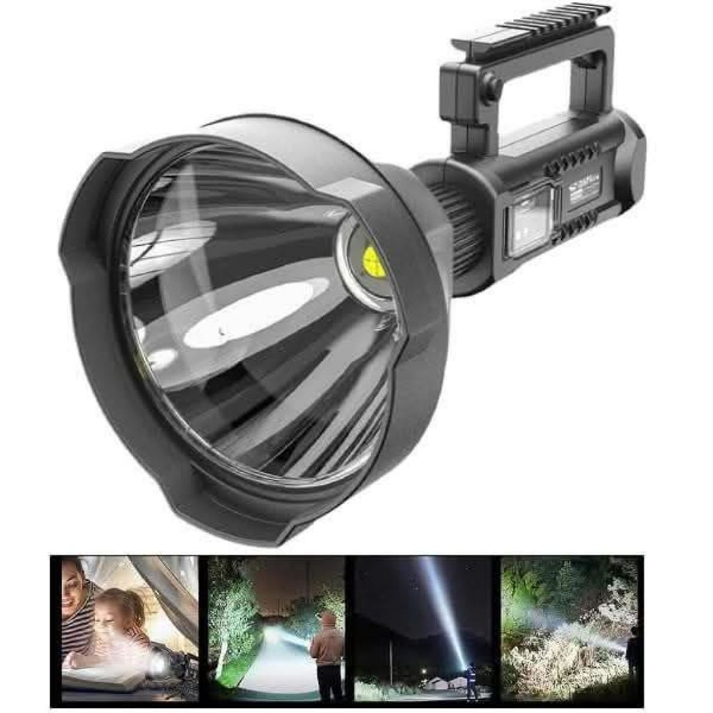 W 591 FLASHLIGHT สว่างมาก ระยะ 1000 ม. กันน้ํา พร้อมขาตั้ง W591 FLASHLIGHT สว่างมาก ลําแสงยาว