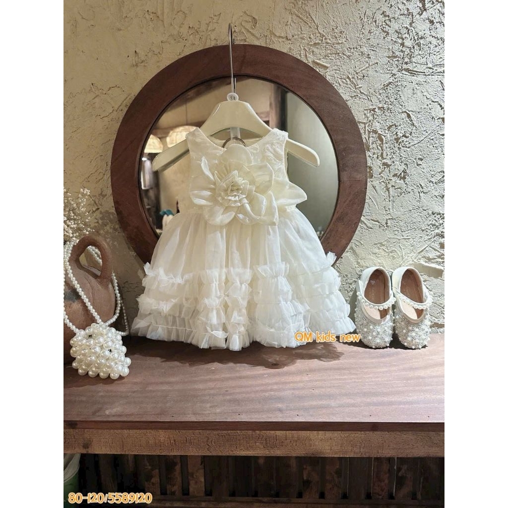 ชุดเจ้าหญิงสวยงามที่ยอดเยี่ยมสําหรับเด็กทารกตั้งแต่ 8-16กิโลกรัม