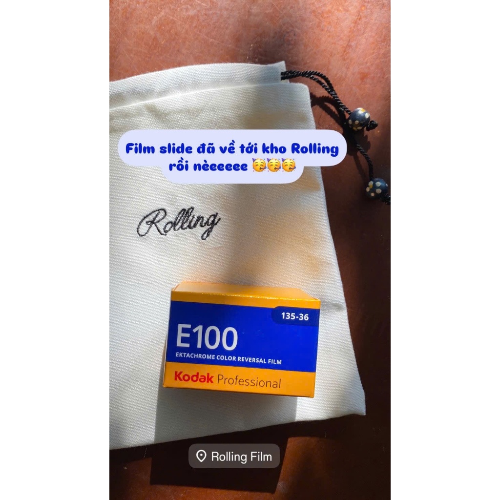 FILM SLIDE / Kodak Professional Ektachrome E100 ฟิล์มถ่ายภาพสมอในวันที่