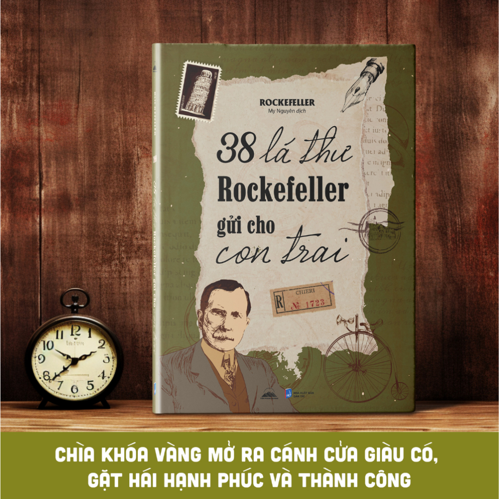 หนังสือ - 38 ตัวอักษร Rockefeller ถึงลูกชายของเขา - สํานักพิมพ์ Dan Tri