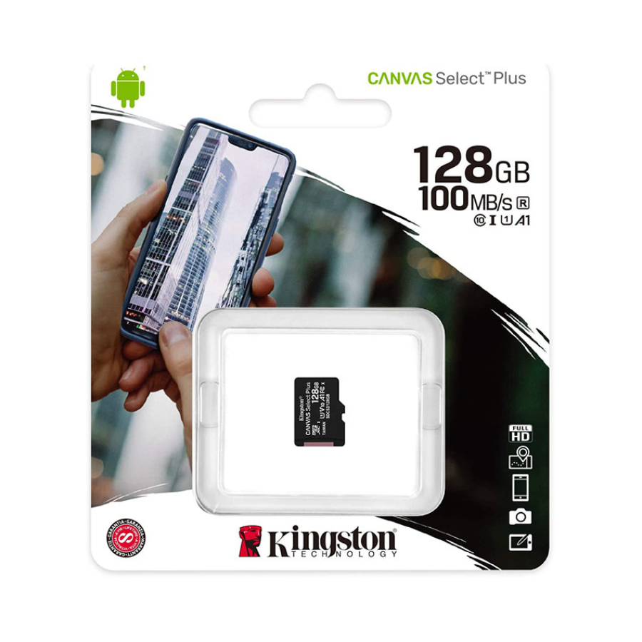 การ์ดหน่วยความจํา Kingston 64GB 32GB 128GB Sandisk 16GB Sandisk 32GB U3 ขยายโปรโทรศัพท์, การ์ดหน่วยค