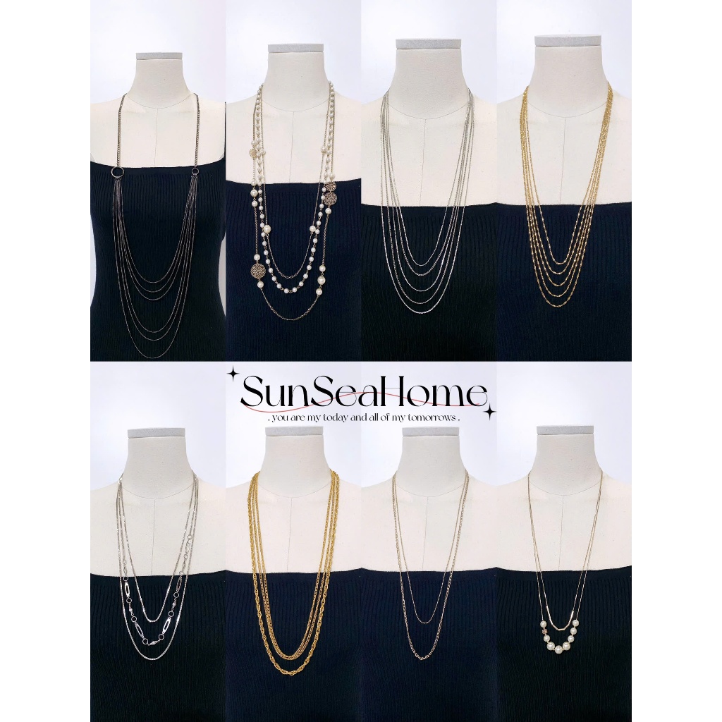 Update 11/09_Si สร้อยคอชั้นยาว ไดอารี่ vintage mori boho fairy y2k 2hand มือสอง